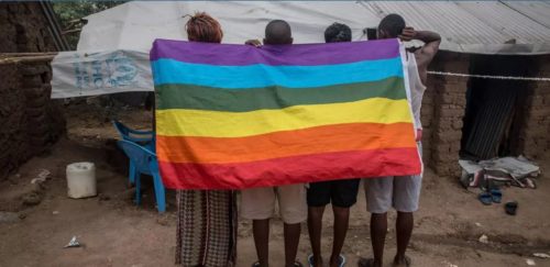 Mussten vor Gewalt und Verfolgung nach Kenia fliehen: LGBTI-Personen aus Uganda im Kakuma-Flüchtlingslager (Archivaufnahme). © IMAGO / ZUMA Wire